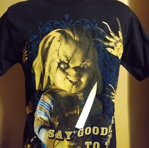 Vintage Chucky ice killa black short sleeve size large new